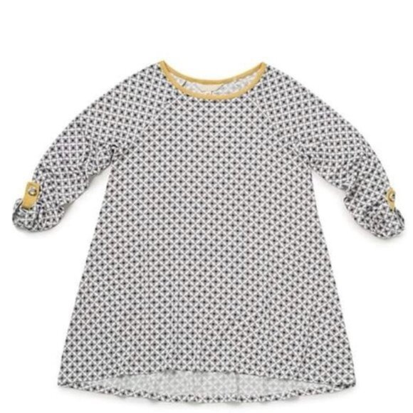 Matilda Jane | Gray & Maze Geometric Starstruck Tee | Size Small - Picture 2 of 11